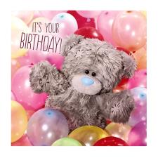 3D Holographic Its Your Birthday Me to You Bear Card Image Preview